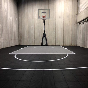 迷你篮球场<span class=keywords><strong>3x3</strong></span>半篮球场地板街篮球场塑料砖 - Product Image 3