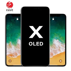 קשה AMOLED OEM HEX Oled מסך מסכי ניידים עבור Iphone X
