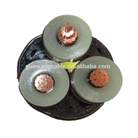 Cable de Conductor de Cobre de Alto Voltaje 1.8-3KV XLPE 400 SQMM Cable de Alimentación
