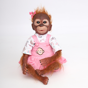 <span class=keywords><strong>Singe</strong></span> Moule Personnaliser Vinyle Animal Enfants Jouet Cadeau Collector Artiste Silicone <span class=keywords><strong>Reborn</strong></span> Bébé Poupée - Product Image 2