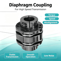 Accouplement élastique à diaphragme en acier non standard, connexion par boulons, personnalisable OEM, durable et longue durée de vie, garantie 1 an