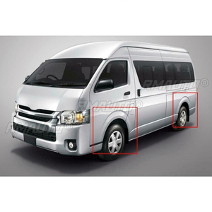 Pour Toyota HIACE Série 200 2005-2019 : Garnitures d'ailes de roue, kit carrosserie, extensions d'ailes, élargisseurs d'ailes, pièces extérieures - Product Image 3