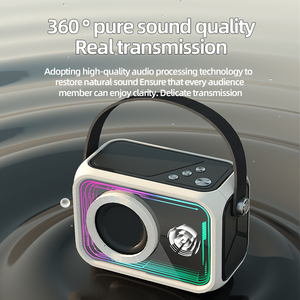 New gương loa với ánh sáng Led <span class=keywords><strong>Bluetooth</strong></span> Loa không dây - Product Image 4