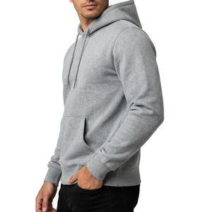 Best Quality Eco Friendly Breathable Winter <b>Men</b> Regular Fit <b>Fleece</b> Pocket Casual Hoodies Hot Sale Comfortable Custom Made - Product Image 2