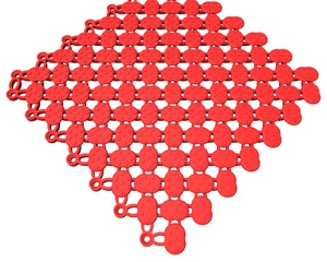 <span class=keywords><strong>Tapis</strong></span> <span class=keywords><strong>de</strong></span> <span class=keywords><strong>sol</strong></span> anti-dérapant en PVC pour baignoire et douche, facile à installer pour <span class=keywords><strong>tapis</strong></span> <span class=keywords><strong>de</strong></span> drainage intérieur et extérieur - Product Image 3