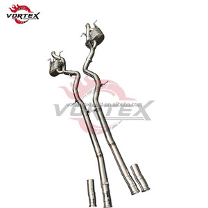 Sistema de Escape Catback de Acero Inoxidable 304 Vortex para Mercedes-Benz W223 S400 S450 2020-2025, Escape Catback de Carreras - Product Image 3