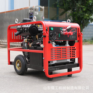 Unidad de Potencia Hidráulica de 13 HP Diésel, Circuito Doble, Estación de Bombeo Móvil para Control de Inundaciones - Product Image 2