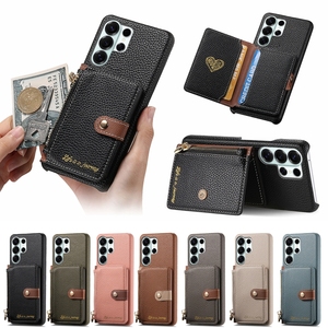 Funda Protectora Tipo Cartera con Cierre <span class=keywords><strong>y</strong></span> Soporte para Samsung Galaxy S26 Ultra/A06/A07/A16/A17/A57/A37 - Product Image 1