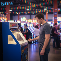 Machine de jeu d'arcade 7STAR pour divertissement intérieur avec fonction bonus et accepteur de billets, à vendre