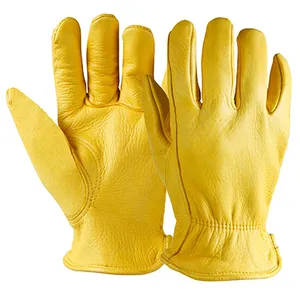 Full Deerskin Leather Drivers Gloves for Optimal Protection