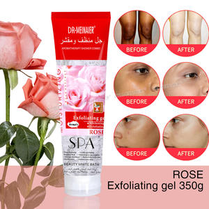Exfoliante Corporal <span class=keywords><strong>y</strong></span> Facial Blanqueador de Piel <span class=keywords><strong>con</strong></span> Extracto Natural Orgánico de Frutas, Gel Exfoliante de Rosa, <span class=keywords><strong>Aloe</strong></span> <span class=keywords><strong>y</strong></span> Limón, Limpiador Antiacné, Removedor de Callosidades - Product Image 3