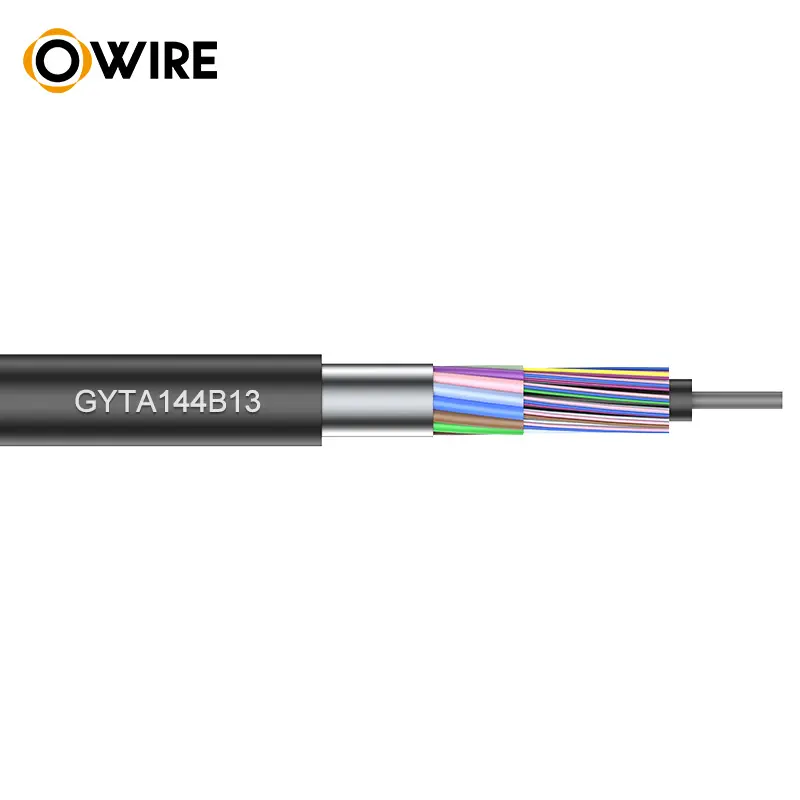 GYTA GYTS G652D 광섬유 가닥 느슨한 튜브 OM1/213/4 비 장갑 케이블