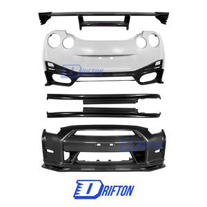 Kit de cuerpo de fibra de carbono parcial estilo <span class=keywords><strong>Nismo</strong></span> <span class=keywords><strong>2015</strong></span> para Nissan <span class=keywords><strong>GTR</strong></span> R35 CBA DBA - Product Image 6