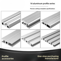 Profils en alliage d'aluminium 1020/1030/1040/1050 à rainures en T anodisés pour la construction de machines d'automatisation industrielle et la robotique