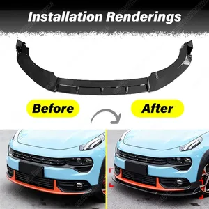 สำหรับ Lynk&Co 02 ปี 2018 2019 2020 2021 2022 ชุดแต่งกันชนหน้ารถยนต์ ฝาครอบป้องกันส่วนล่าง ชุดตกแต่ง - Product Image 2