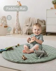 <span class=keywords><strong>Tapis</strong></span> d'éveil pour bébé avec 6 jouets détachables pour le développement sensoriel et motoriel progressif - <span class=keywords><strong>Tapis</strong></span> d'activités pour bébé - Product Image 2