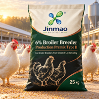 Additif pour poulets/poules Jinmao 6% – Minéraux, oligo-éléments, vitamines et enzymes de qualité alimentaire pour l'élevage de poulets de chair – Promotion de la nutrition avicole