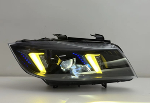 Fari a LED SJC DUAL COLOR DRL per <span class=keywords><strong>BMW</strong></span> E90, Stile SNAKE <span class=keywords><strong>EYES</strong></span>, Serie 3 330i 320i, Luci di Segnalazione, Accessori Auto - Product Image 4