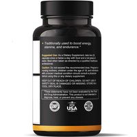 Capsule de Maca pour l'amélioration des hanches, avec extrait rouge, courbe noire, logo personnalisé, vente en gros