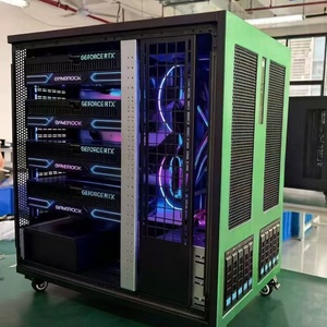 Chasis de Estación de Trabajo para Servidor con Refrigeración Líquida para 4 GPU, Compatible con Procesadores Xeon de 4ª/5ª Generación, Tarjetas Gráficas RTX 4090/5090 Pro 6000, Alto Rendimiento - Product Image 1