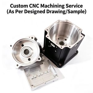 Boîtier de moteur servo CNC 3/4 axes 5 axes OEM |   Coque en alliage d'aluminium de haute précision pour systèmes de contrôle de robots industriels - Product Image 1