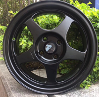 Rueda de Aleación de Aluminio Fundido Plateada de 15 Pulgadas 6.5J 4X100 para Automóviles de Pasajeros