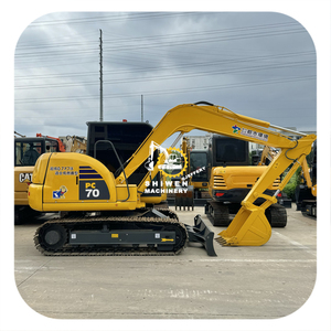 Mini-excavatrice Komatsu PC70 d'occasion, 7 tonnes, faible nombre d'heures, équipement de terrassement avec pompe, roulement, moteur et composants d'engrenage, modèle 2020 - Product Image 1