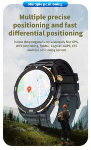 ساعة ذكية PG888 بتقنية 4G وذاكرة <span class=keywords><strong>2</strong></span>+32 جيجابايت وشاشة IPS كبيرة عالية الدقة مقاس 1.54 بوصة مع اتصال واي فاي ومكالمات فيديو وكاميرا ومراقبة معدل ضربات القلب وساعة ذكية قابلة للتخصيص - Product Image 3