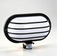 Lampe murale extérieure PDLUX PD-PIR2030-B, nouveau style, LED, détecteur de mouvement PIR sans fil, lumière nocturne