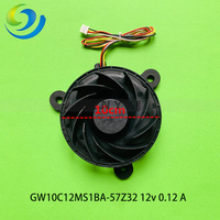NOUVEAU Ventilateur de refroidissement GW10C12MS1BA-57Z32 DC 12V 0.12A 4 broches pour réfrigérateur Haier