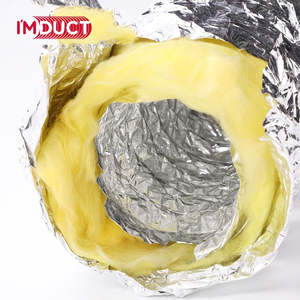 NOUVEAU Conduit flexible acoustique isolé en aluminium HVACR SONO pour systèmes CVC, utilisation hospitalière, longueur personnalisée - Product Image 4