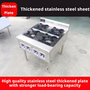 <span class=keywords><strong>Estufa</strong></span> Comercial Electromecánica de 4 Quemadores para Ollas de Barro - Equipada con Ventilador, Compatible con Aceite Vegetal/<span class=keywords><strong>Parafina</strong></span> Líquida - Product Image 2