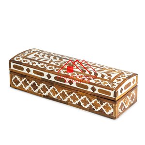 Boîte de rangement à vendre de haute qualité 100% boîtes de rangement de chocolat en incrustation d'os naturel boîtes en corne et en bois de dernière conception best-seller - Product Image 5