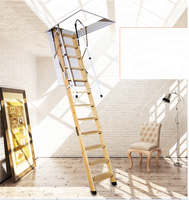 Escalier motorisé à 3 plis, pliable, vente directe de france