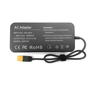 อะแดปเตอร์แปลงไฟ ToolkitRC ADP200 AC 200W พร้อมปลั๊ก XT60 แรงดันไฟ 19.5V 10.3A สำหรับเครื่องชาร์จแบตเตอรี่ LiPo ของโดรนและโมเดล - Product Image 2