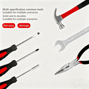 148 Piece Tool Set Chrome Vanadium Steel Socket Wrench Kit Home Maintenance Hand Tools 1/2 In Drive 6 Point - Product Image 4