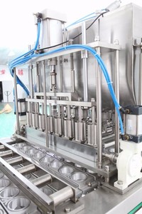 Automatische Füll-und Versiegelung maschine für Honig joghurt becher mit unterschied licher Kapazität - Product Image 2