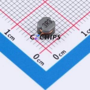 ตัวเหนี่ยวนำไฟฟ้าแบบ SMD รุ่น CD43-3R3M, ขนาด 4.5x4 มม. (ค่าความเหนี่ยวนำ: 3.3uH) (ความแม่นยำ: 20%) (กระแสไฟฟ้าที่กำหนด: 2.1A) - Product Image 1