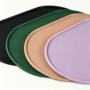 Tapete de Silicona Antideslizante e Impermeable Personalizado, Tapete de Alimentación <span class=keywords><strong>para</strong></span> Perros y Gatos, Tapete Multiusos <span class=keywords><strong>para</strong></span> <span class=keywords><strong>Mesa</strong></span> de <span class=keywords><strong>Comedor</strong></span> - Product Image 5