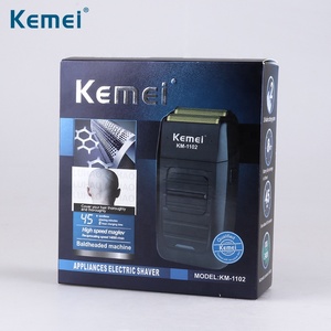 <span class=keywords><strong>Kemei</strong></span> KM1102 Rasoir électrique pour hommes Rasoir à <span class=keywords><strong>barbe</strong></span> alternatif à double lame Soins du visage <span class=keywords><strong>Tondeuse</strong></span> forte multifonction - Product Image 6
