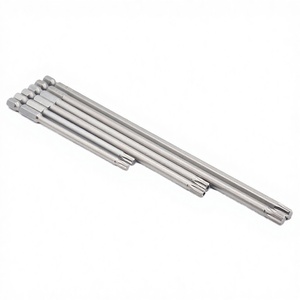 Embouts <span class=keywords><strong>de</strong></span> tournevis <span class=keywords><strong>Torx</strong></span> OEM à tige hexagonale 1/4, en acier allié S2, T6-T40, 50-300 mm - Product Image 4
