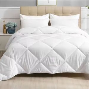 Couette en coton et polyester de luxe, ultra douce, légère, couverture toute saison, literie pour la maison et l'hôtel, tailles king et queen - Product Image 4