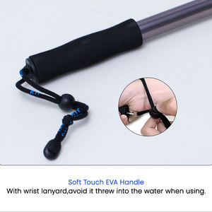 Crochet de lance de pêche Gaff de pêche en mer <span class=keywords><strong>télescopique</strong></span> Crochet de lance en alliage d'aluminium Gaff de pêche - Product Image 6