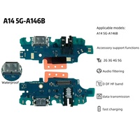 Carte de connecteur de charge pour téléphone portable Samsung A05S A04E A03S A02S A01 A24 A14 (Flex de chargeur)