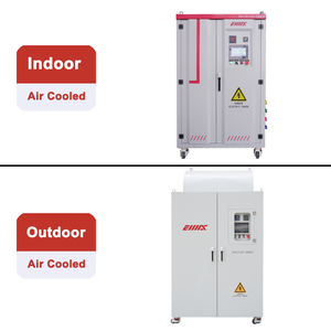 Banco de carga resistivo puro trifásico de CA de 100kW para centro de datos, resistencia para gabinete de baterías reactivas portátil de 200kVA, 1 año de garantía. - Product Image 4