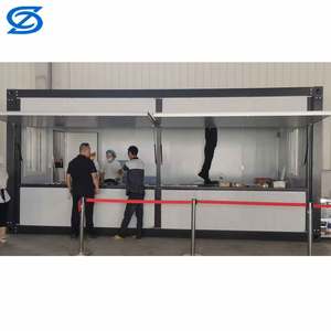 Di chuyển nhà hàng mini <span class=keywords><strong>container</strong></span> cửa hàng thức ăn nhanh cửa hàng vật liệu thép di động thanh cà phê cửa hàng prefab Chứa nhà - Product Image 1