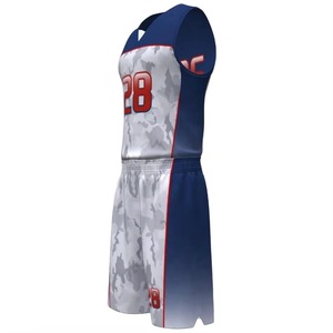 Uniforme de Baloncesto de Alta Calidad 2026, Conjunto sin Mangas con Cuello en V, Absorbe la Humedad, 100% Poliéster, Unisex para Adultos, en Venta - Product Image 6