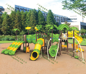 Juego de columpio personalizado, <span class=keywords><strong>parque</strong></span> de jardín escolar, <span class=keywords><strong>parque</strong></span> infantil al aire libre, casa de juegos para bebés y niños, Tobogán de plástico - Product Image 2