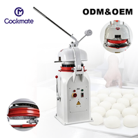 Machine automatique de boulangerie pour le façonnage de pâte réglable 20-500g, moulleuse à baguettes, diviseuse de pâte à hamburger et à pizza, et laminoir