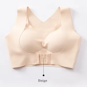 Private Label Under Dresses Vest Back Support X Strap Women Posture Corrector Bra